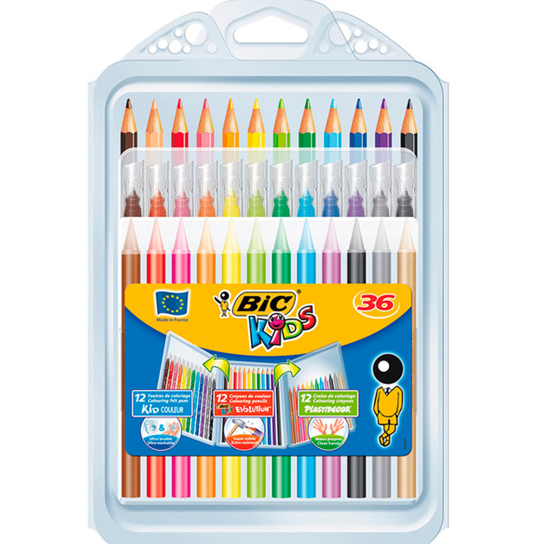Bic Kids 36'lı Boyama Seti 887702