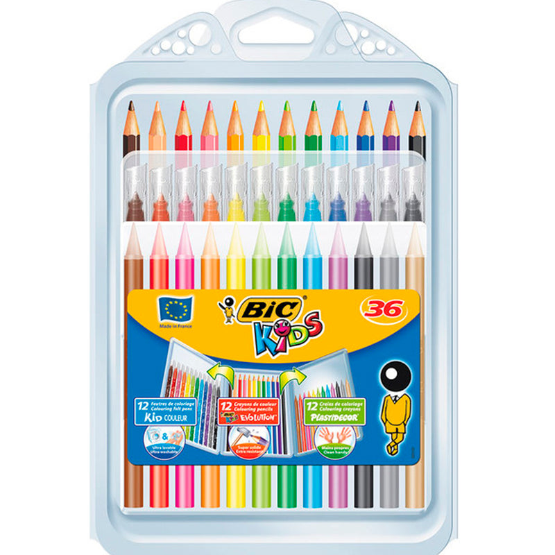 Bic Kids 36'lı Boyama Seti 887702