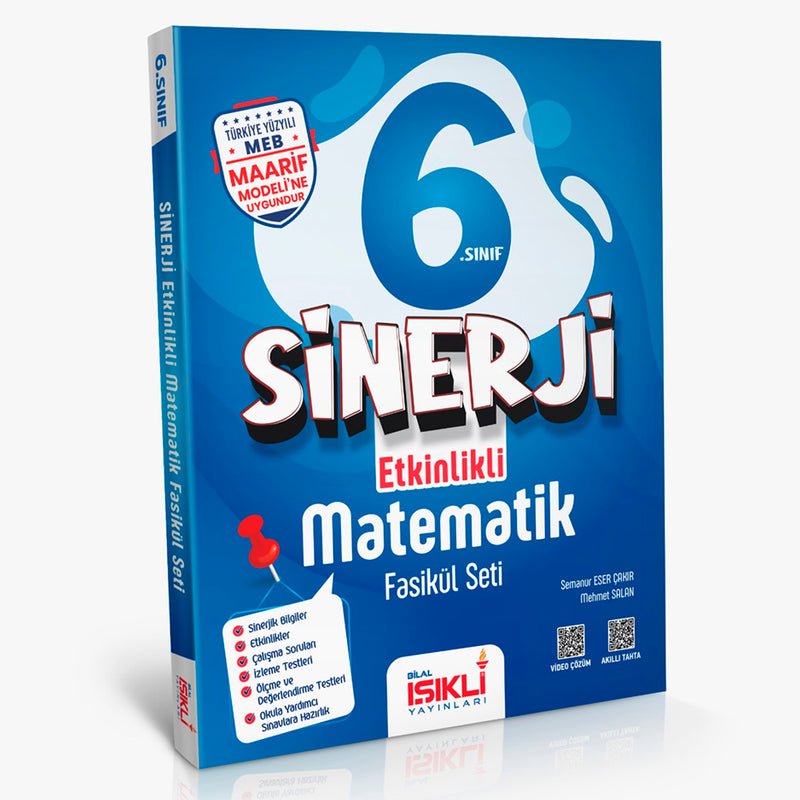 Bilal Işıklı Yayınları 6. Sınıf Sinerji Serisi Etkin Matematik Fasikül Seti