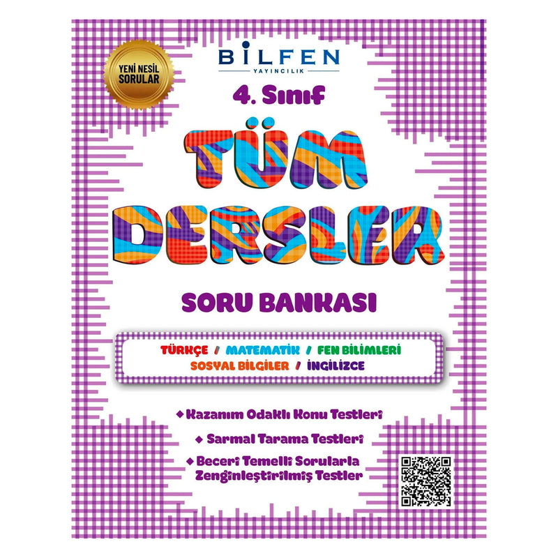 Bilfen Yayınları 4. Sınıf Tüm Dersler Soru Bankası