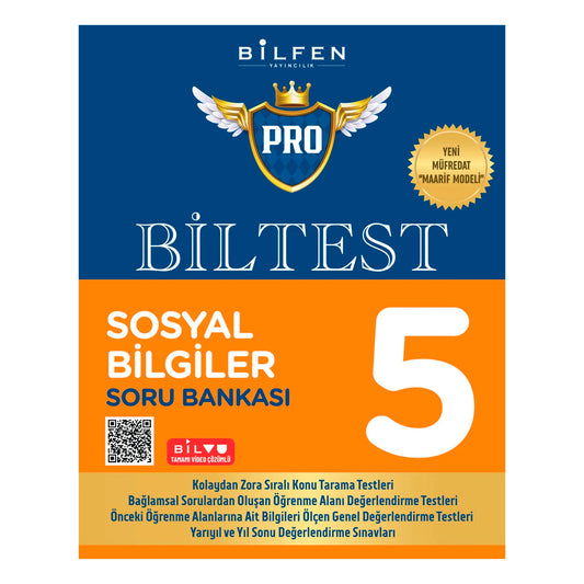 Bilfen Yayınları 5. Sınıf Biltest Sosyal Bilgiler Soru Bankası