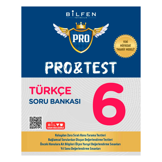 Bilfen Yayınları 6. Sınıf Pro Protest Türkçe Soru Bankası