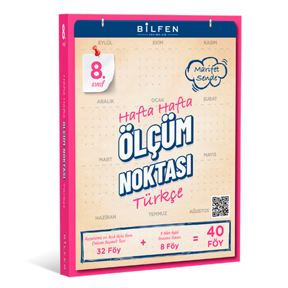 Bilfen Yayınları 8. Sınıf Türkçe Ölçüm Noktası Soru Bankası