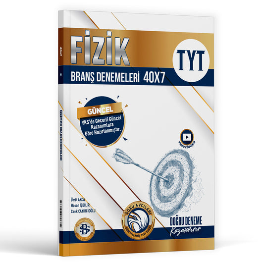 Bilgi Sarmal Yayınları 2023 TYT Deneme 40'lı Fizik