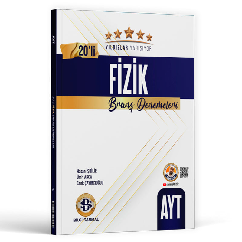 Bilgi Sarmal Yayınları AYT Fizik Yıldızlar Yarışıyor 20 li Branş Denemesi