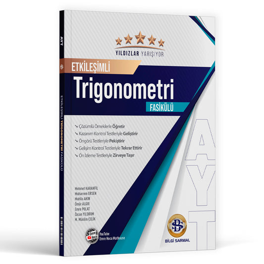 Bilgi Sarmal Yayınları AYT Trigonometri Yıldızlar Yarışıyor Etkileşimli Fasikülü