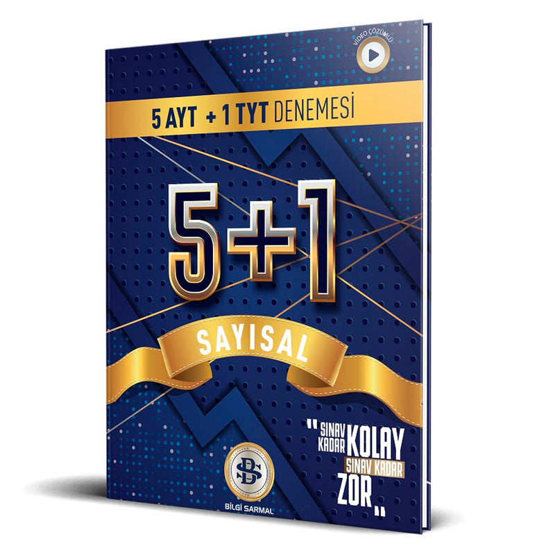 Bilgi Sarmal Yayınları TYT AYT Sayısal 5+1 Denemesi