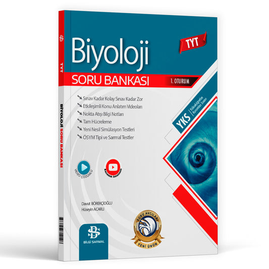 Bilgi Sarmal Yayınları TYT Biyoloji Soru Bankası