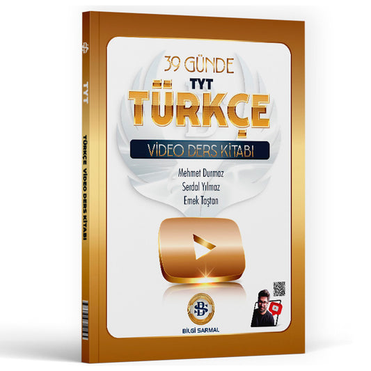 Bilgi Sarmal Yayınları TYT Türkçe 39 Günde Video Ders Kitabı