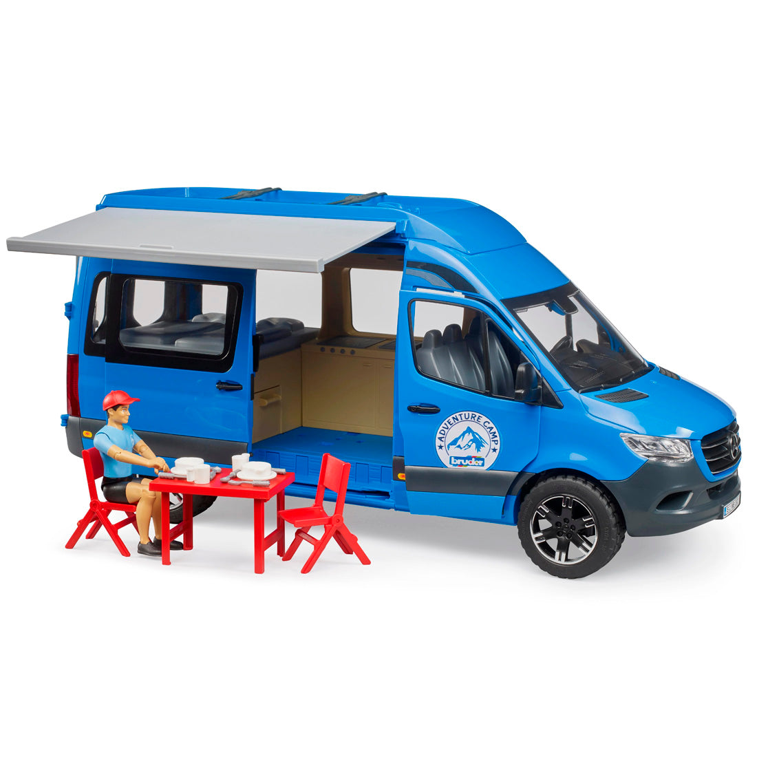 Bruder M.Benz Sprinter Karavan, Aks.Ve Sürücüsü Br02684