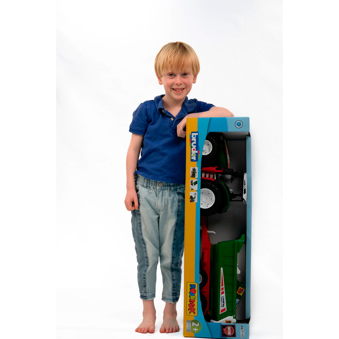 Bruder Roadmax Kepçeli Ve Römorklu Traktör