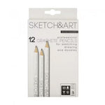 Bruno Visconti Sketch&Art 3.5 Mm 4B Dereceli Jumbo Kurşun Kalem - Profesyonel Eskiz ve Çizim Kalemi