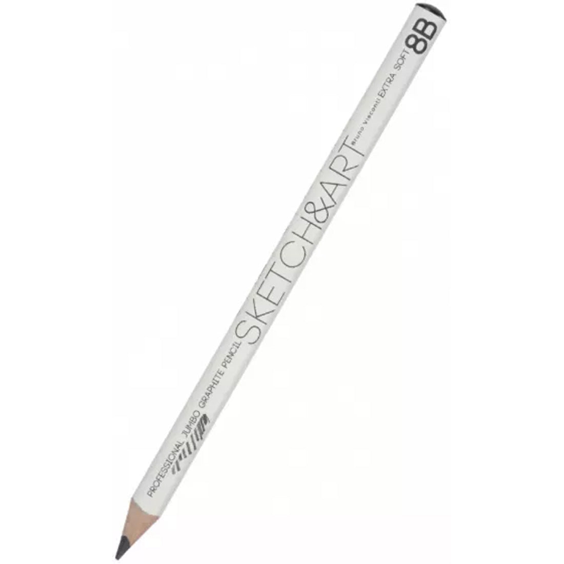 Bruno Visconti Sketch&Art 3.5 Mm 8B Dereceli Jumbo Kurşun Kalem - Profesyonel Eskiz, Çizim ve Sanat Kalemi