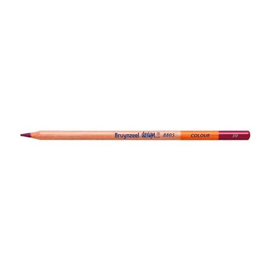 Bruynzeel Design Magenta Renkli Kurşun Kalem - Sanatçı Çizim ve Boyama Kalemi