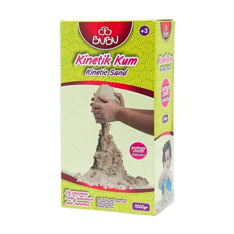Bu-Bu 1000 gr Naturel Kinetik Kum KU0007