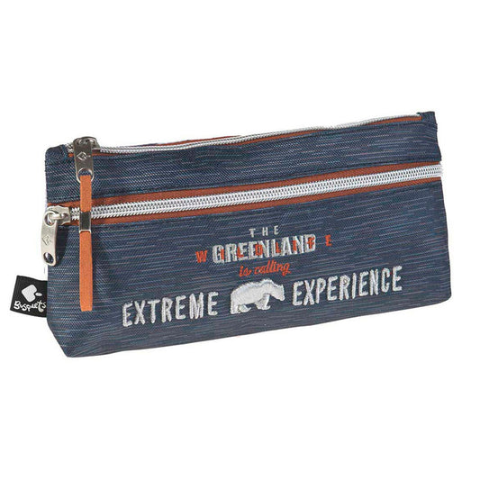Busquets Greenland 2 Fermuarlı Unisex Kalem Kutusu