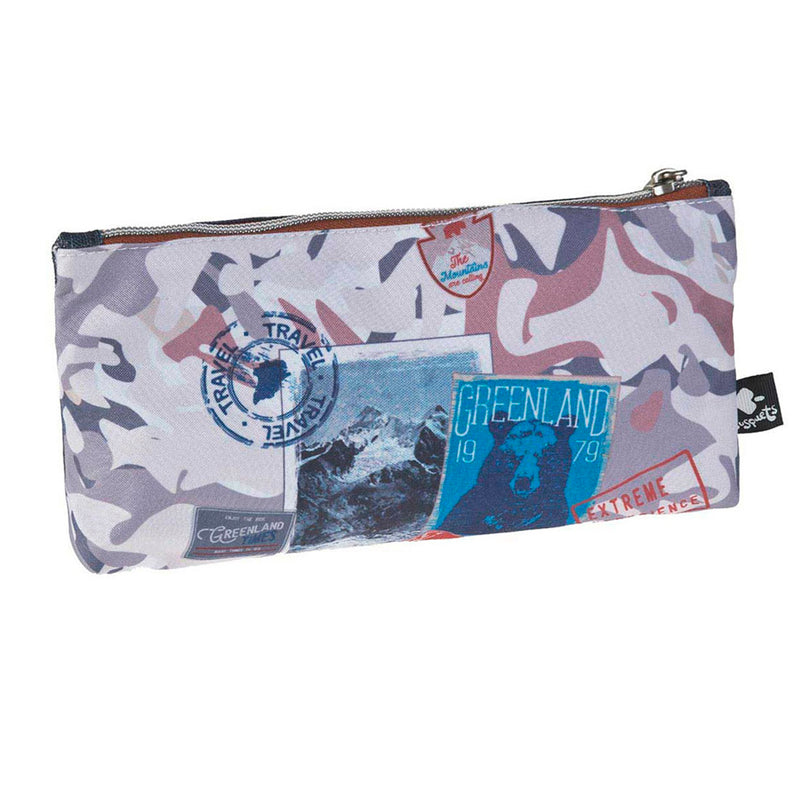 Busquets Greenland 2 Fermuarlı Unisex Kalem Kutusu