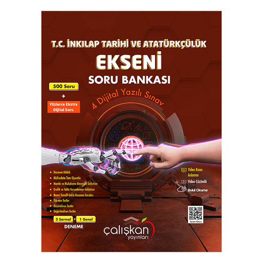 Çalışkan Yayınları 8. Sınıf İnkilap Tarihi Ekseni Soru Bankası