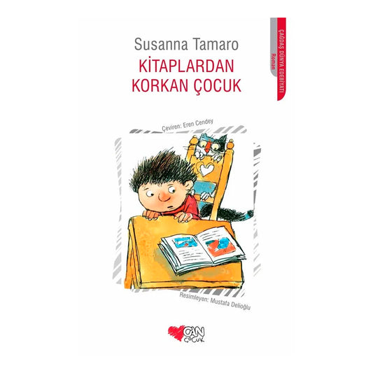 Can Çocuk Yayınları Kitaplardan Korkan Çocuk