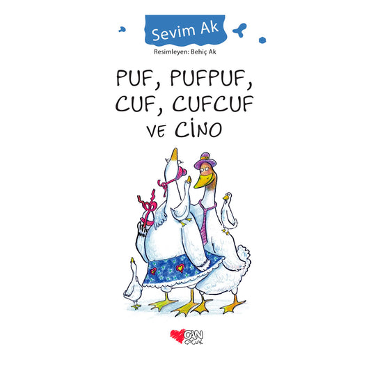 Can Çocuk Yayınları Puf, Pufpuf, Cuf, Cufcuf ve Cino