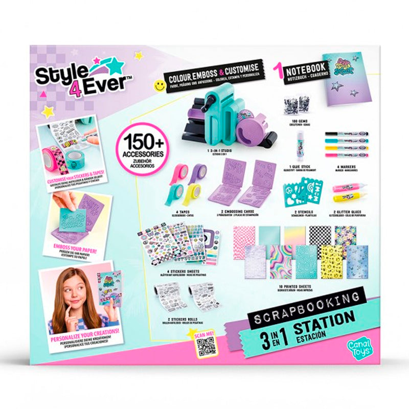 Canal Toys Hobi Set Style 4Ever Scrapbooking Stüdyo S00028789