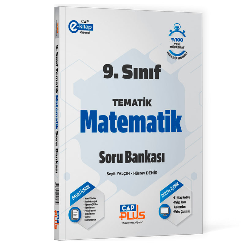 Çap Yayınları 9. Sınıf Plus Tematik Matematik Soru Bankası