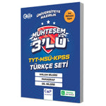Çap Yayınları TYT MSÜ KPSS Türkçe Seti