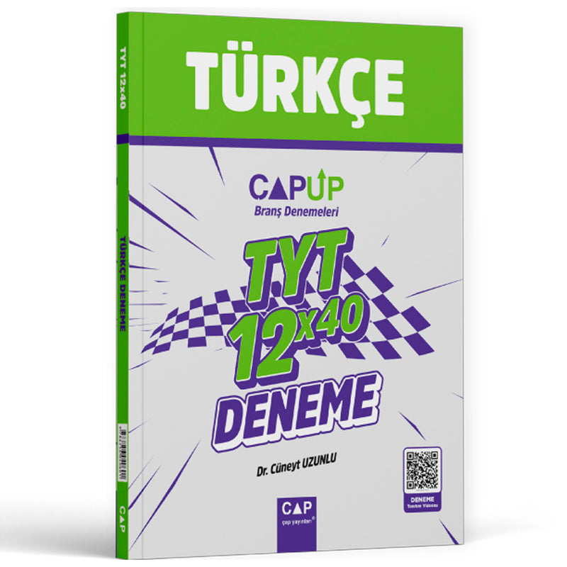 Çap Yayınları TYT Türkçe 12x40 Up Deneme