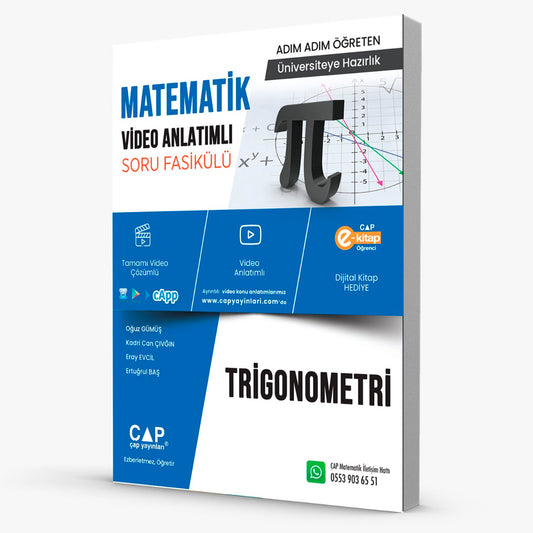 Çap Yayınları Üniversiteye Hazırlık Matematik Trigonometri Soru Bankası