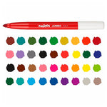 Carioca 40'lı Jumbo Süper Yıkanabilir Keçeli Boya Kalemi