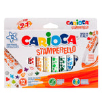 Carioca Stamperello Damga 12'li Keçeli Kalem 42240