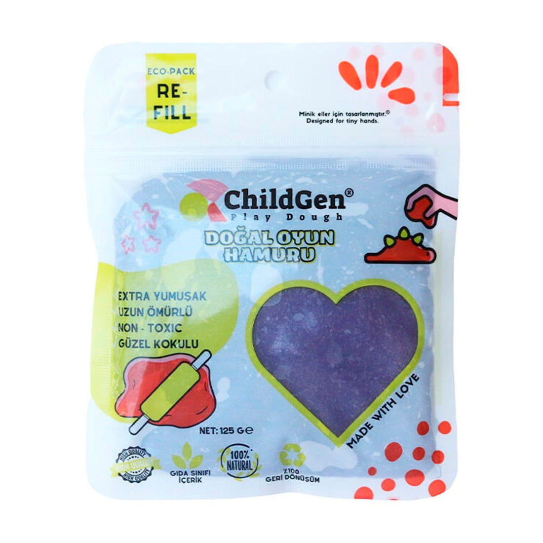 ChildGen 125 Gr. Mor Poşet Hamur 00501203