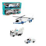 City Car Helikopter Ve Kurtarma Aracı 3 Lü Set