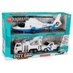 City Car Helikopter Ve Kurtarma Aracı 3 Lü Set