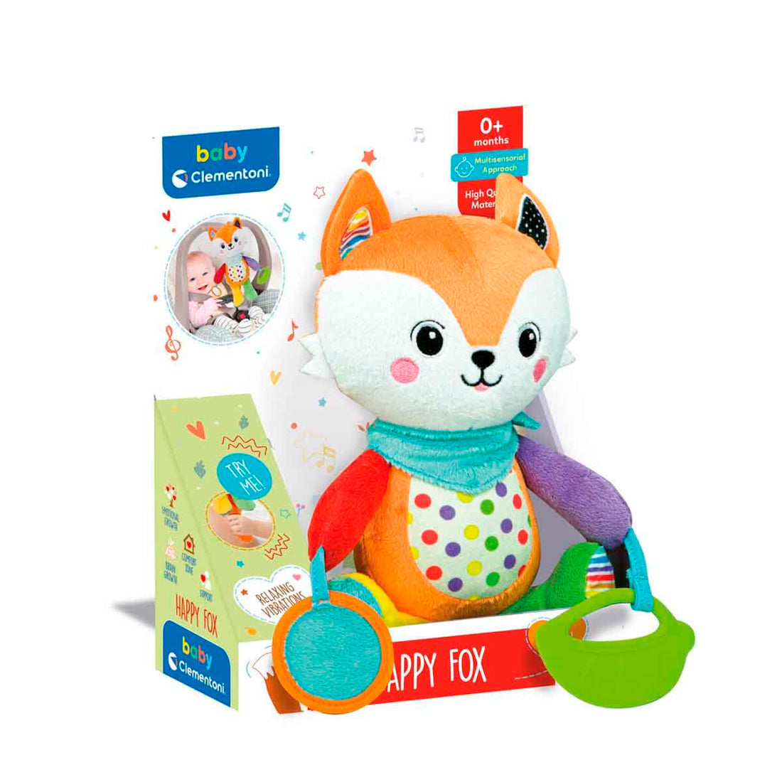 Clementoni Baby Aktiviteli Peluş Tilki 17792