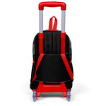 Coral High Araba Desenli Işıklı Tekerlek Siyah Çekçekli Sırt ve Okul Çantası 23947