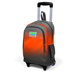 Coral High Gri-Turuncu Renk Geçişli Çekçekli Sırt ve Okul Çantası 23948