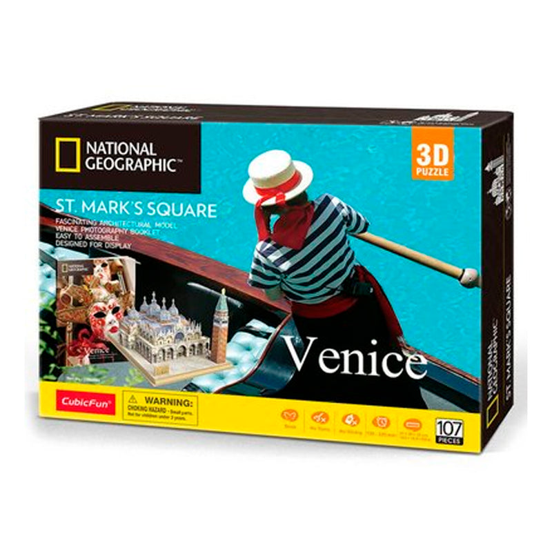 Cubic Fun 3D Puzzle San Marco Meydanı İtalya