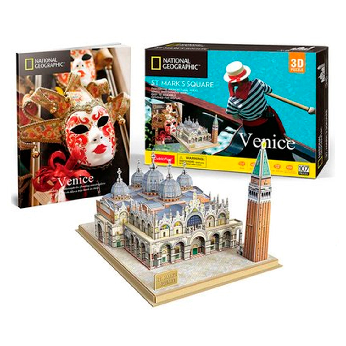 Cubic Fun 3D Puzzle San Marco Meydanı İtalya