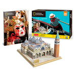 Cubic Fun 3D Puzzle San Marco Meydanı İtalya