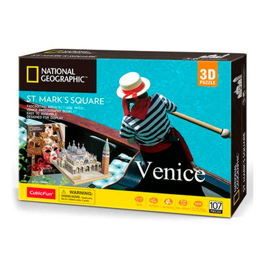 Cubic Fun 3D Puzzle San Marco Meydanı İtalya