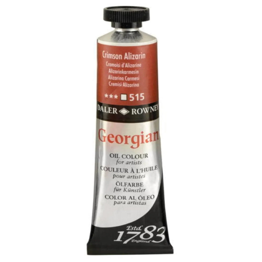 Daler Rowney Georgian Alizarin Crimson 38 ml. Yağlı Boya - Sanatçı ve Profesyonel Resim Malzemesi