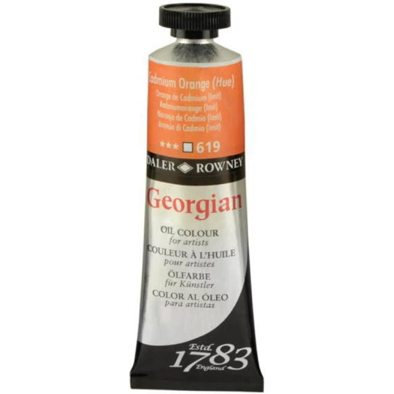 Daler Rowney Georgian Kadmiyum Turuncusu Tonu 38 ml. Yağlı Boya - Sanatçı, Profesyonel ve Hobi Resim Boyası