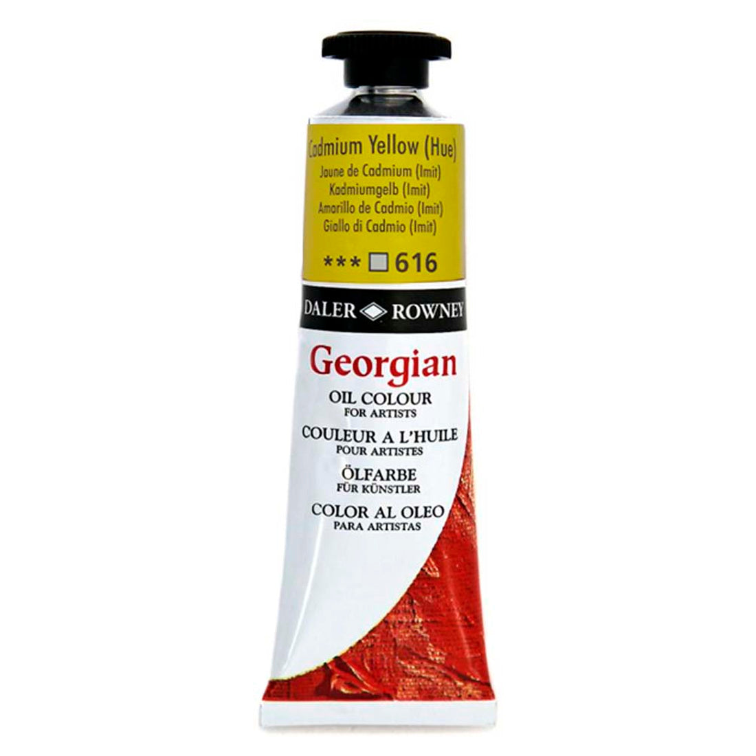 Daler Rowney Georgian Kadmiyum Sarısı Yağlı Boya 38 ml - Sanatçı, Hobi ve Profesyonel Resim Malzemesi