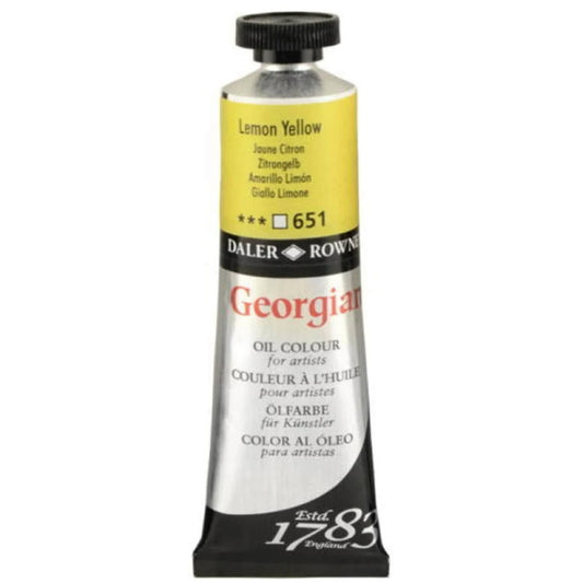 Daler Rowney Georgian Limon Sarısı 38 ml Yağlı Boya - Sanatsal Resim ve Tuval Boyası