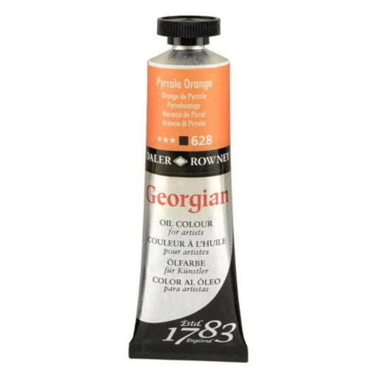 Daler Rowney Georgian Pyrrole Orange 38 ml. Yağlı Boya - Sanatçı ve Profesyonel Resim Boyası