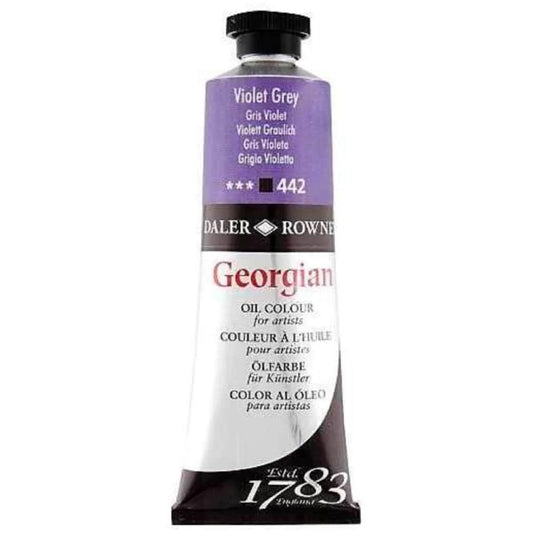 Daler Rowney Georgian Mor Gri 38 ml. Yağlı Boya - Sanatçı, Resim ve Tuval Boyası