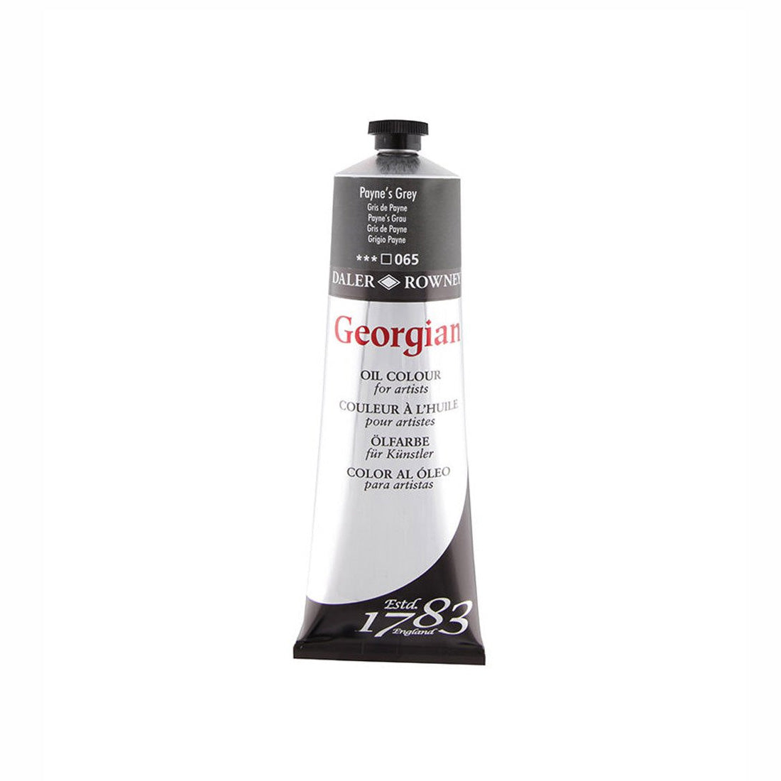 Daler Rowney Georgian Yağlı Boya 225ml Paynes Grey - Sanatçı, Profesyonel ve Hobi Resim Malzemesi