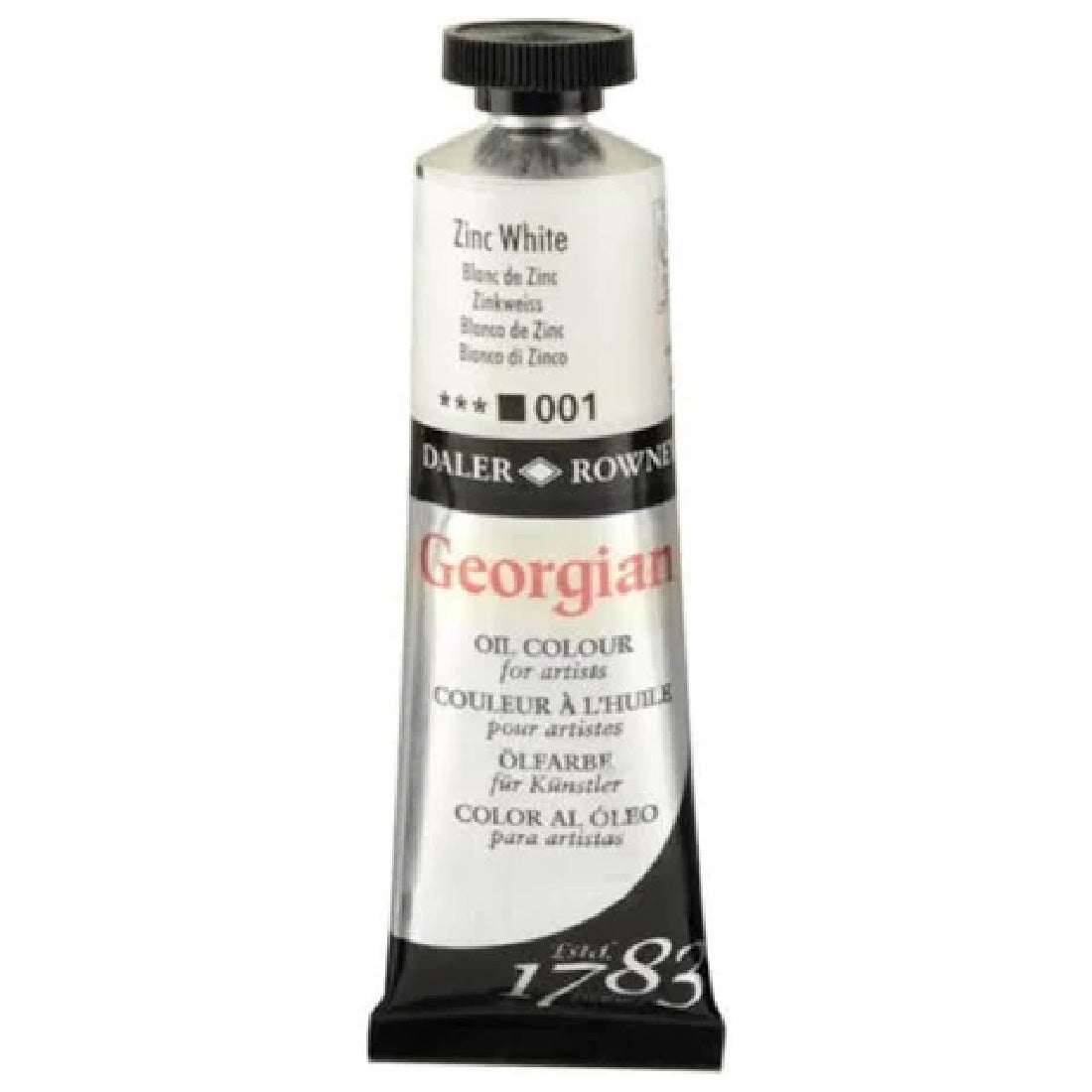 Daler Rowney Georgian Zinc White 38 ml. Yağlı Boya - Sanatçı ve Profesyonel Resim Malzemesi