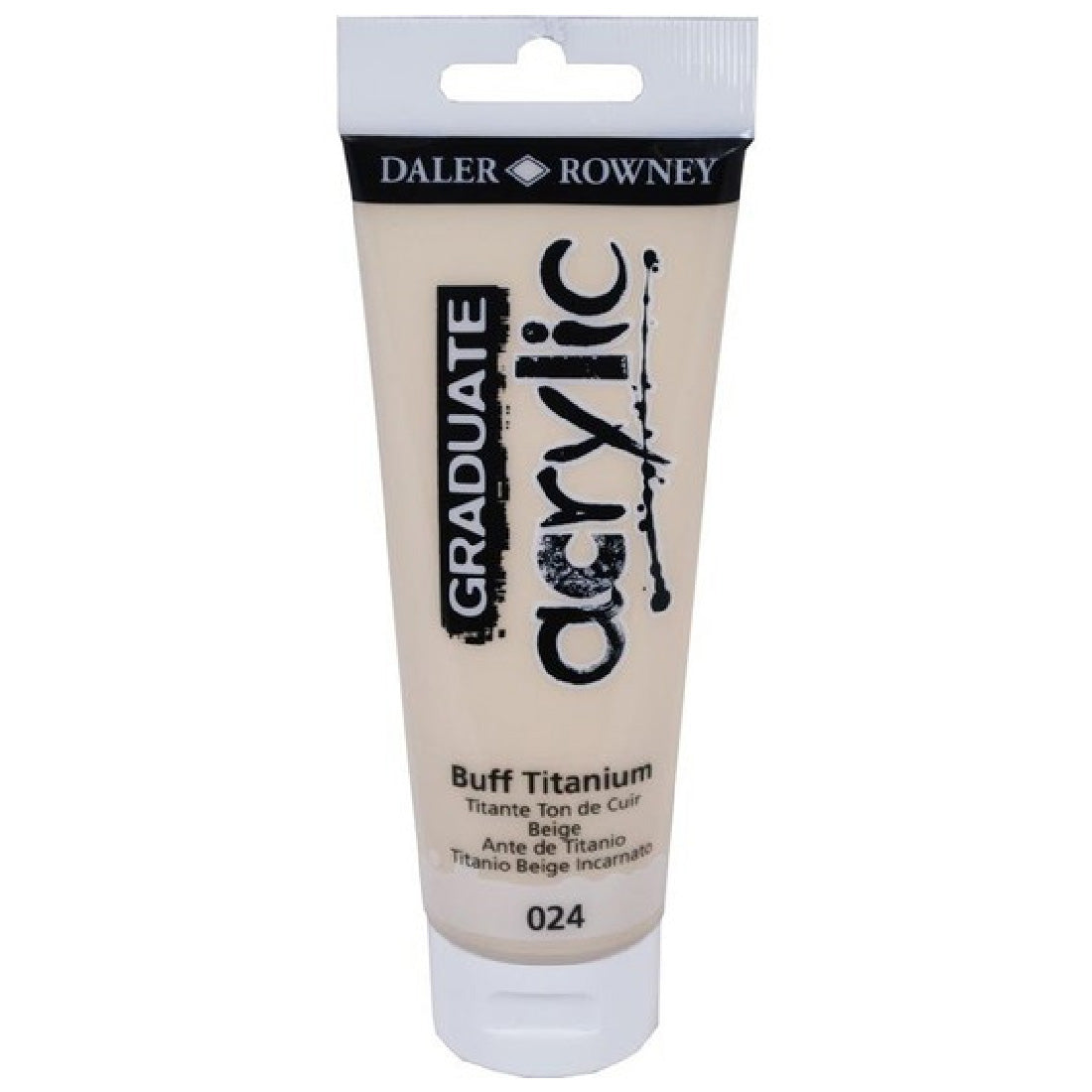 Daler Rowney Graduate Buff Titanium 120 ml. Akrilik Boya - Sanatsal Resim, Hobi ve Tuval Boyası